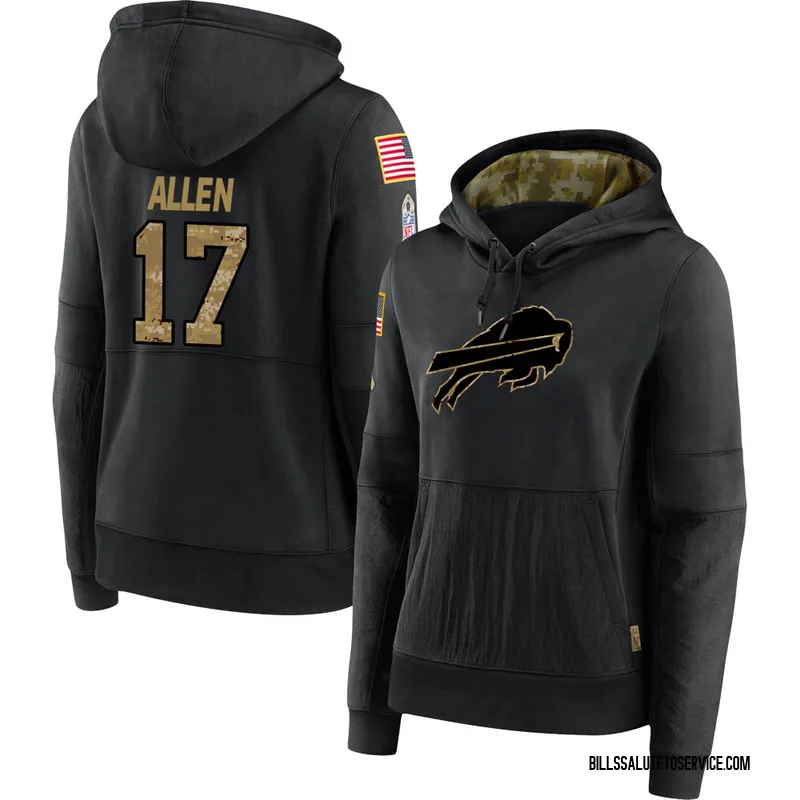 Josh Allen Buffalo Bills 2023 Salute To Service Name & Number T-Shirt